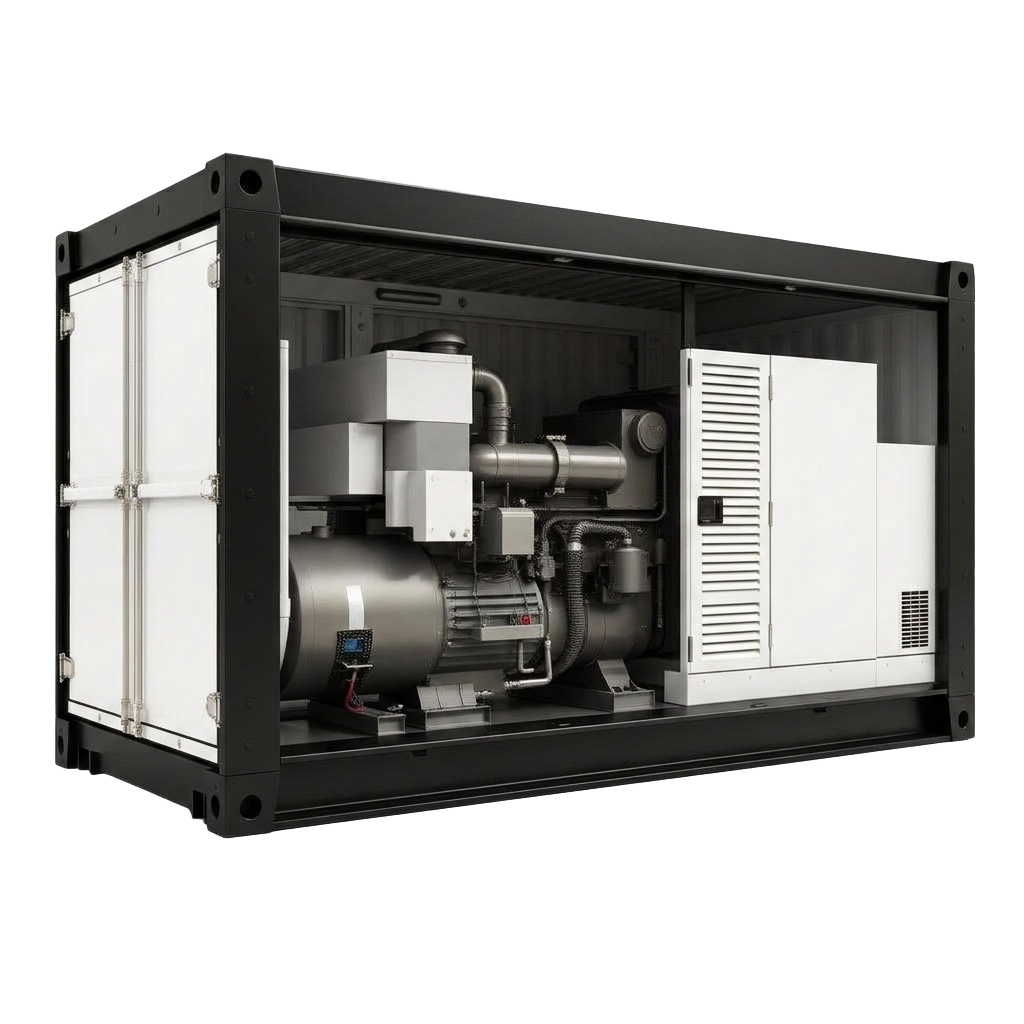 1250 kVA / 1000 kW dizel va gaz generator